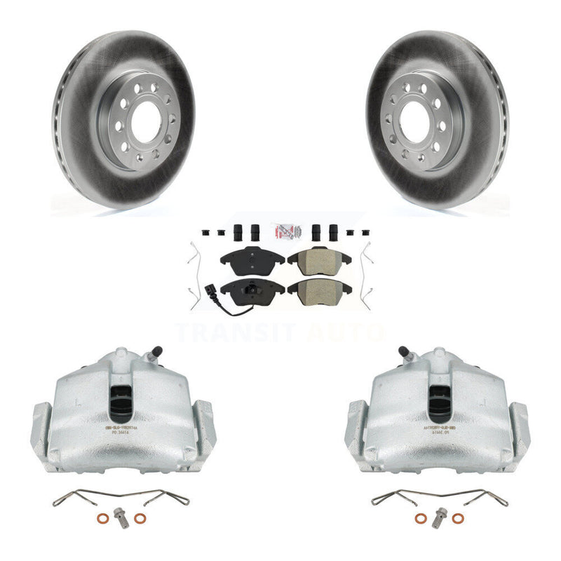 Transit Auto KCG-100004N Disc Brake Kit for 2006-2016 Volkswagen Jetta, Volkswagen Beetle, Volkswagen Golf & more - Front product image