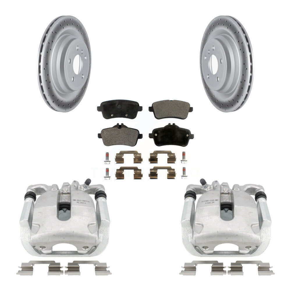 Transit Auto KCG-100004P Disc Brake Kit for 2014-2015 Mercedes-Benz ML350 - Rear product image