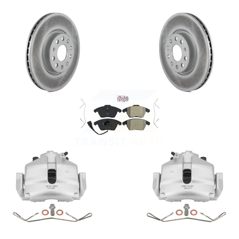 Transit Auto KCG-100007N Disc Brake Kit for 2006-2019 Volkswagen Beetle, Volkswagen Jetta, Audi A3 & more - Front product image