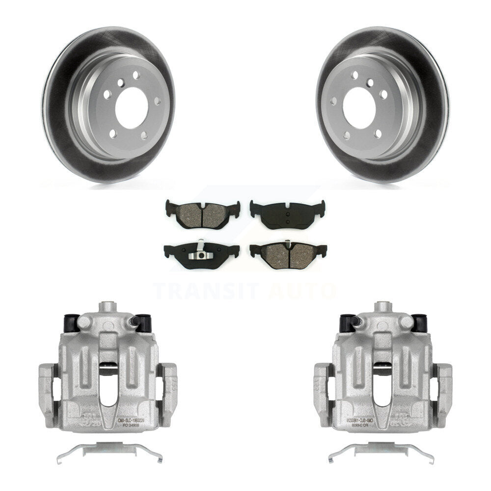 Transit Auto KCG-100007S Disc Brake Kit for 2006-2015 BMW X1, BMW 328i, BMW 328i xDrive & more - Rear product image
