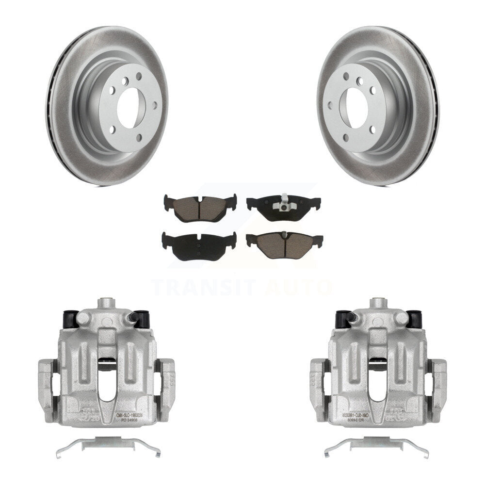 Transit Auto KCG-100008C Disc Brake Kit for 2006-2013 BMW 328i, BMW 323i, BMW 325i - Rear product image