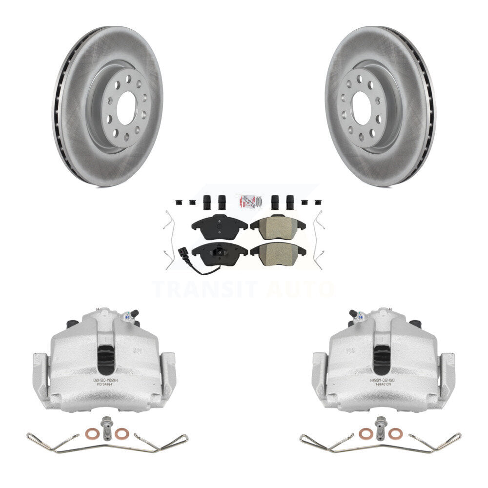 Transit Auto KCG-100008N Disc Brake Kit for 2006-2019 Volkswagen Beetle, Volkswagen Jetta, Audi A3 & more - Front product image