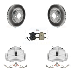 Transit Auto KCG-100009N Disc Brake Kit for 2006-2019 Volkswagen Beetle, Volkswagen Jetta, Volkswagen Golf & more - Front product image
