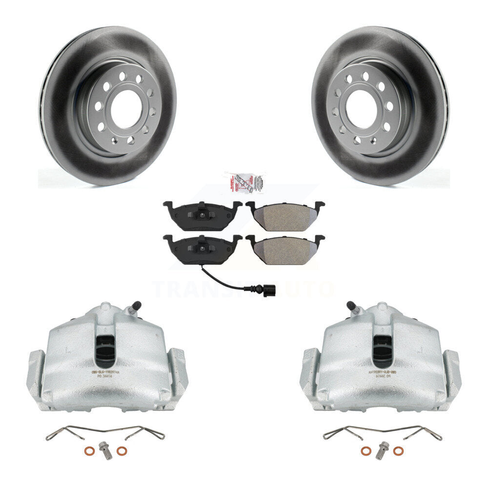 Transit Auto KCG-100011N Disc Brake Kit for 2011-2015 Volkswagen Jetta - Front product image