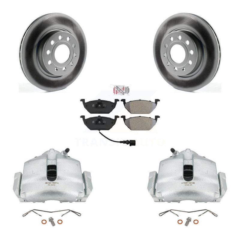 Transit Auto KCG-100011N Disc Brake Kit for 2011-2015 Volkswagen Jetta - Front product image