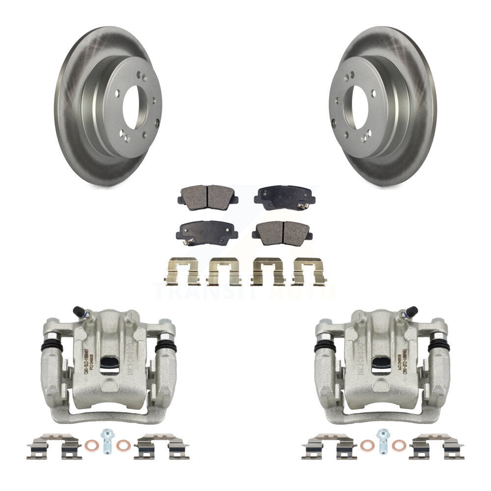 Transit Auto KCG-100011T Disc Brake Kit for 2011-2017 Hyundai Azera, Kia Optima - Rear product image
