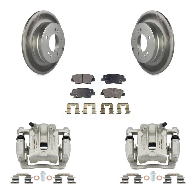 Transit Auto KCG-100011T Disc Brake Kit for 2011-2017 Hyundai Azera, Kia Optima - Rear product image