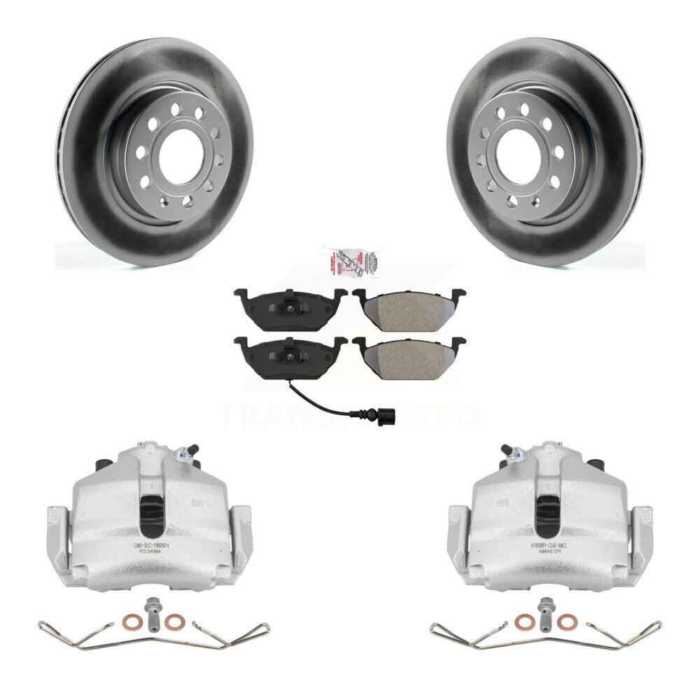 Transit Auto KCG-100012N Disc Brake Kit for 2011-2015 Volkswagen Jetta - Front product image
