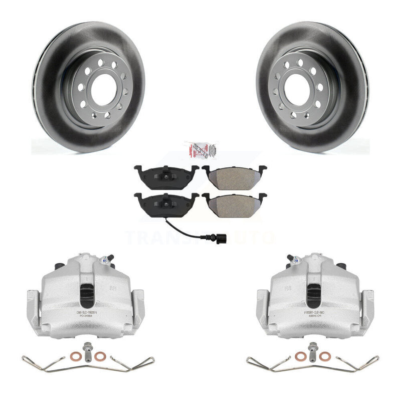 Transit Auto KCG-100012N Disc Brake Kit for 2011-2015 Volkswagen Jetta - Front product image
