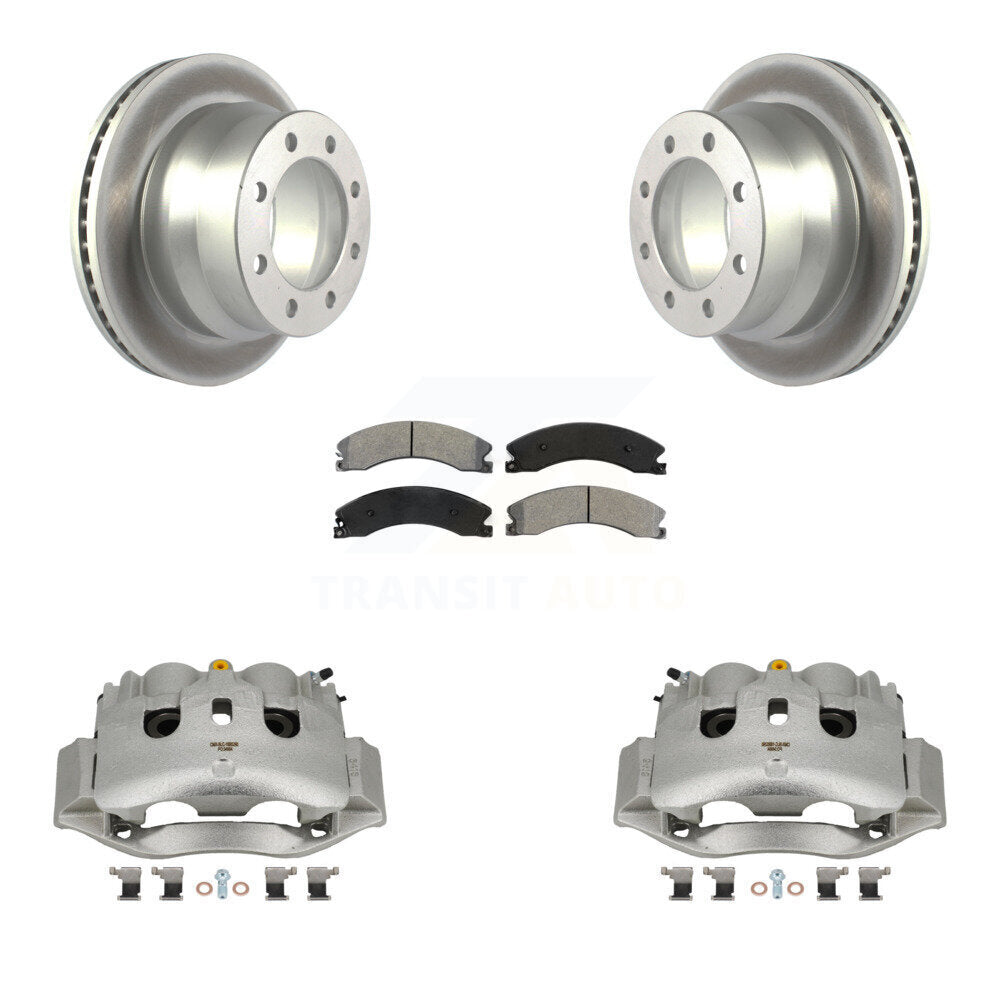 Transit Auto KCG-100012S Disc Brake Kit for 2009-2020 Chevrolet Express 4500, Chevrolet Express 3500, GMC Savana 3500 & more - Rear product image