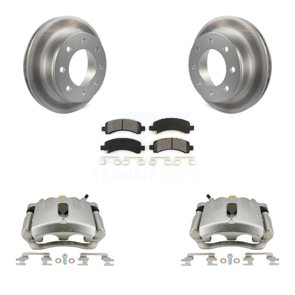 Transit Auto KCG-100013S Disc Brake Kit for 2005-2020 GMC Savana 2500, Chevrolet Express 2500, Chevrolet Express 3500 & more - Rear product image