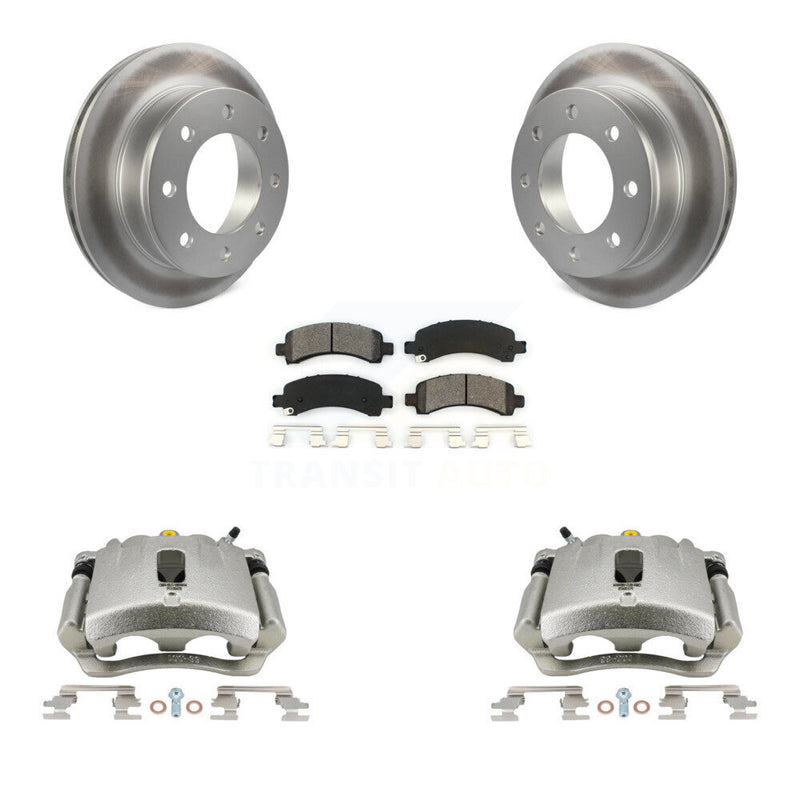 Transit Auto KCG-100013S Disc Brake Kit for 2005-2020 GMC Savana 2500, Chevrolet Express 2500, Chevrolet Express 3500 & more - Rear product image