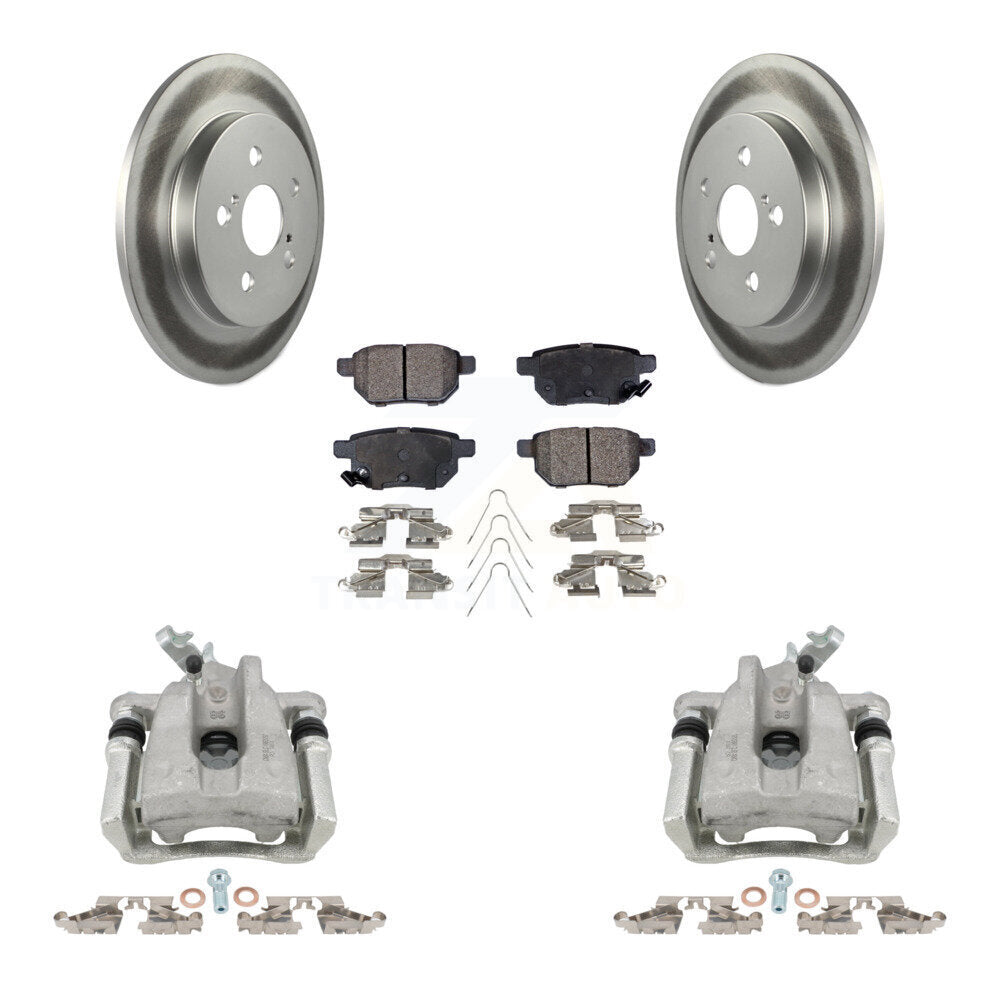 Transit Auto KCG-100014T Disc Brake Kit for 2009-2019 Toyota Corolla, Toyota Matrix, Pontiac Vibe - Rear product image