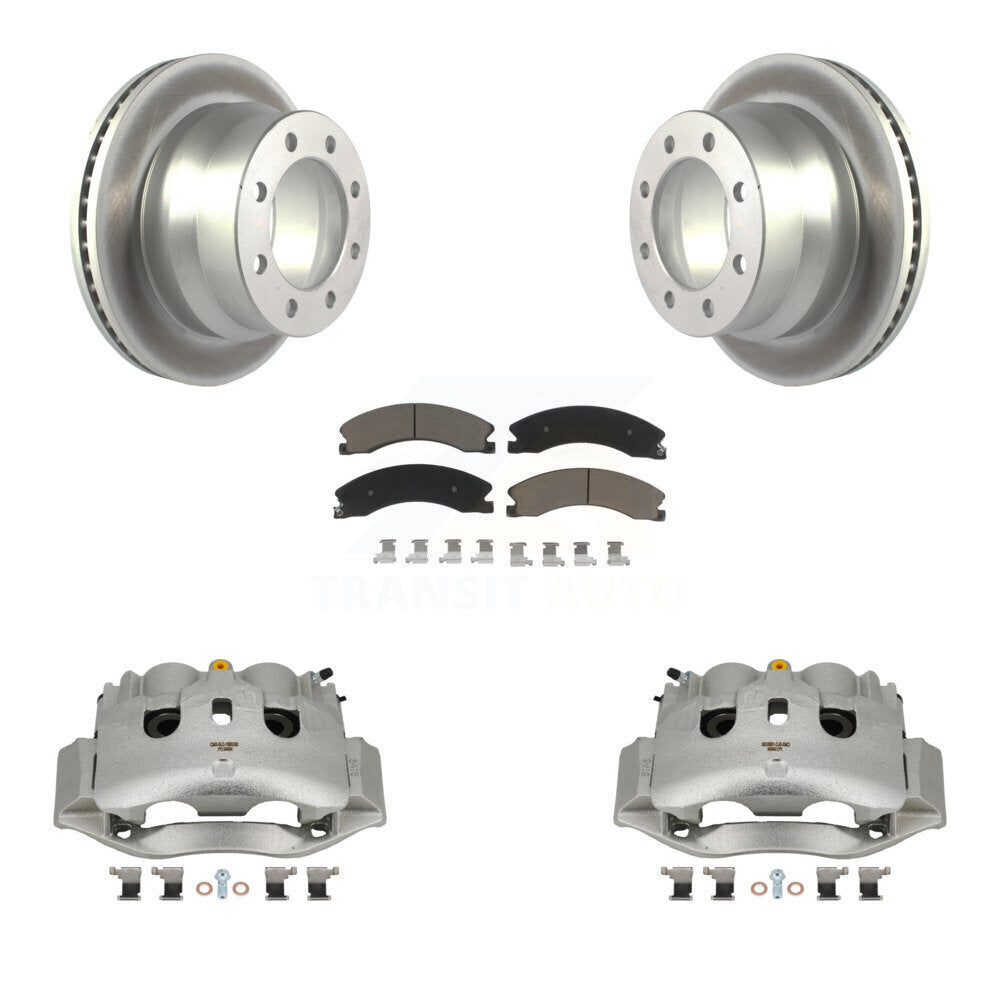 Transit Auto KCG-100015C Disc Brake Kit for 2009-2020 Chevrolet Express 4500, Chevrolet Express 3500, GMC Savana 3500 & more - Rear product image
