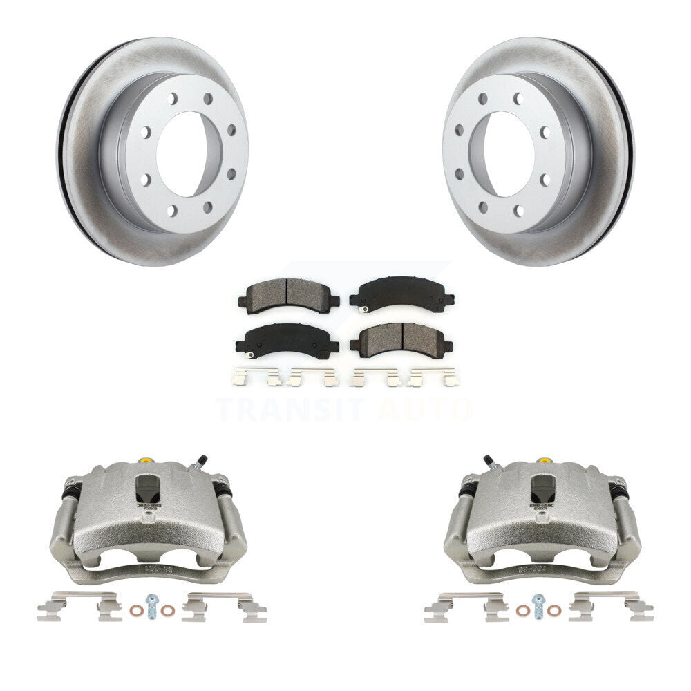 Transit Auto KCG-100015S Disc Brake Kit for 2007-2014 Chevrolet Express 3500, GMC Savana 3500, Chevrolet Express 2500 & more - Rear product image