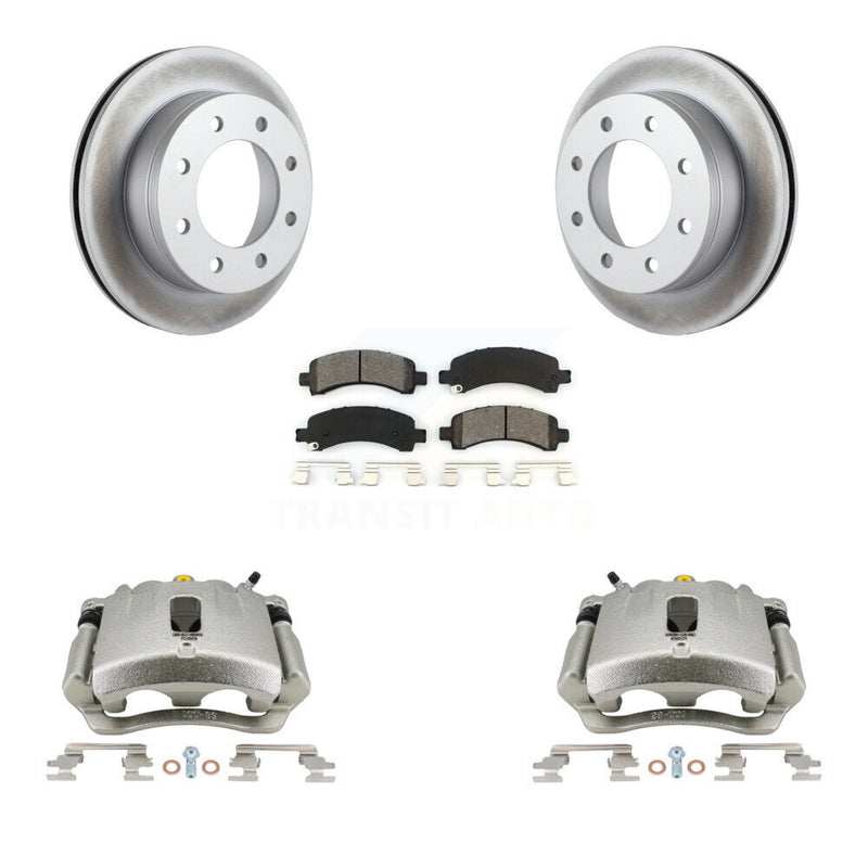 Transit Auto KCG-100015S Disc Brake Kit for 2007-2014 Chevrolet Express 3500, GMC Savana 3500, Chevrolet Express 2500 & more - Rear product image