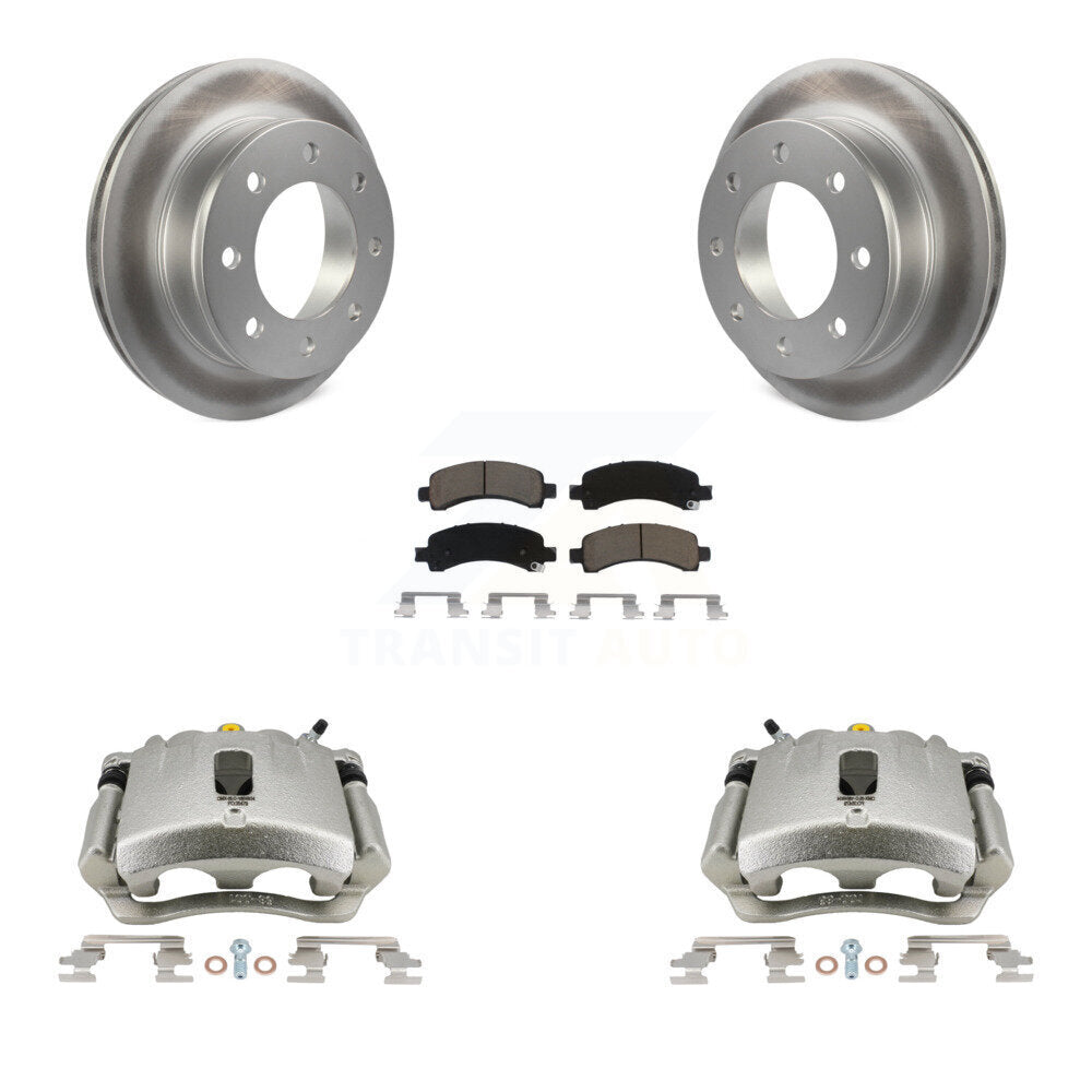 Transit Auto KCG-100016C Disc Brake Kit for 2005-2020 GMC Savana 2500, Chevrolet Express 2500, Chevrolet Express 3500 & more - Rear product image