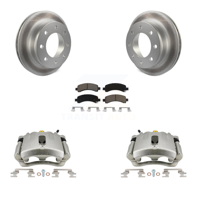 Transit Auto KCG-100016C Disc Brake Kit for 2005-2020 GMC Savana 2500, Chevrolet Express 2500, Chevrolet Express 3500 & more - Rear product image