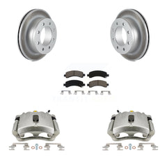 Transit Auto KCG-100017C Disc Brake Kit for 2003-2018 Chevrolet Express 2500, GMC Savana 2500, Chevrolet Express 3500 & more - Rear product image