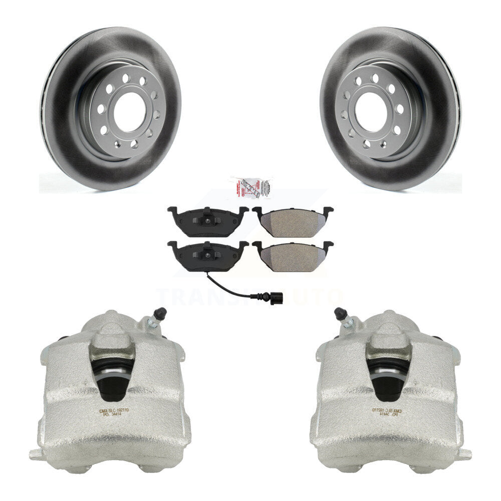 Transit Auto KCG-100017N Disc Brake Kit for 2011-2015 Volkswagen Jetta - Front product image