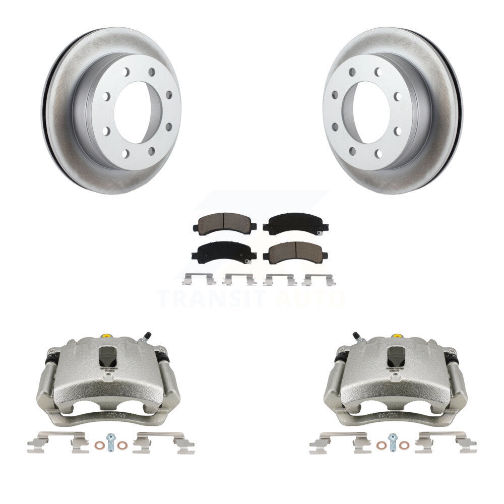 Transit Auto KCG-100018C Disc Brake Kit for 2007-2014 Chevrolet Express 3500, GMC Savana 3500, Chevrolet Express 2500 & more - Rear product image