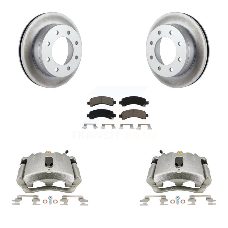 Transit Auto KCG-100018C Disc Brake Kit for 2007-2014 Chevrolet Express 3500, GMC Savana 3500, Chevrolet Express 2500 & more - Rear product image