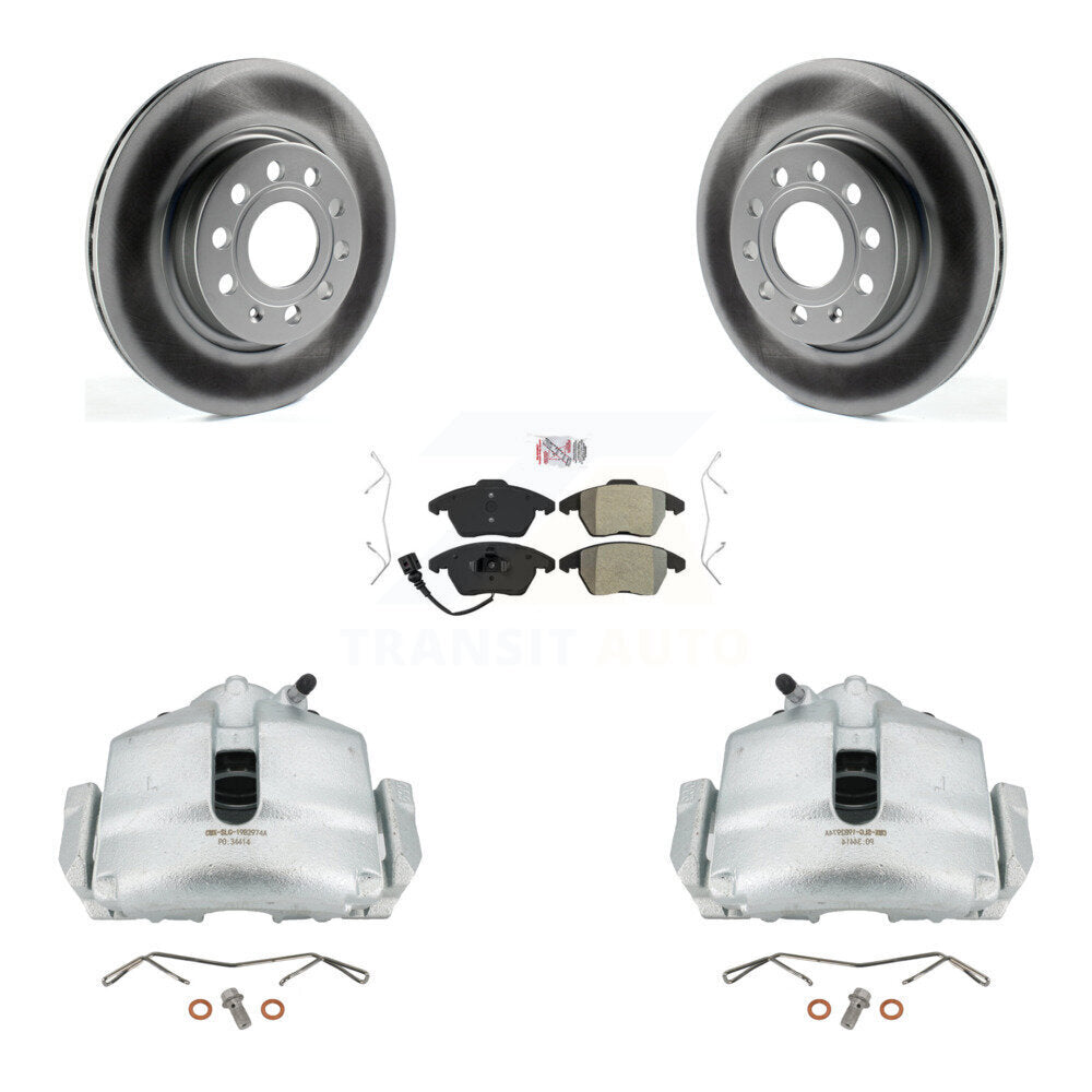 Transit Auto KCG-100018N Disc Brake Kit for 2011-2013 Volkswagen GTI, Audi A3 Quattro - Front product image