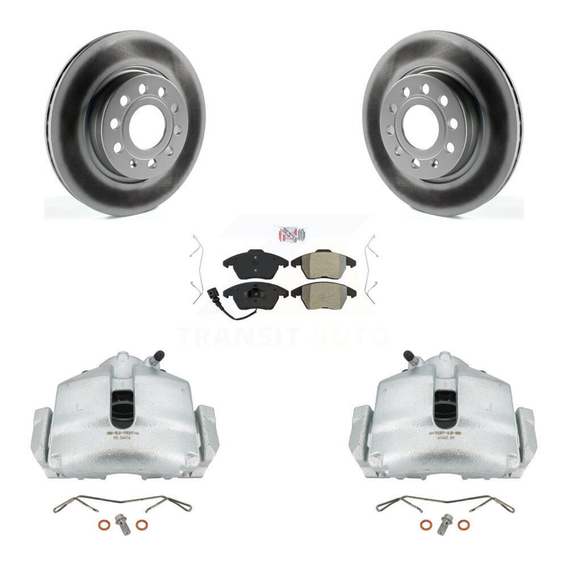 Transit Auto KCG-100018N Disc Brake Kit for 2011-2013 Volkswagen GTI, Audi A3 Quattro - Front product image