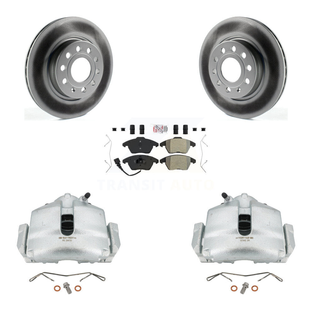 Transit Auto KCG-100019N Disc Brake Kit for 2011-2013 Volkswagen GTI, Audi A3 Quattro - Front product image