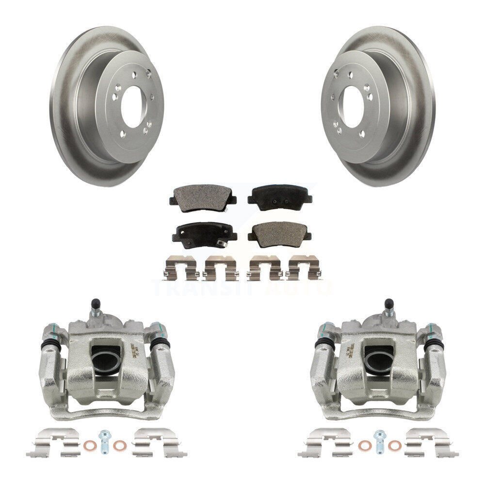 Transit Auto KCG-100019T Disc Brake Kit for 2016-2021 Hyundai Tucson, Kia Sportage - Rear product image