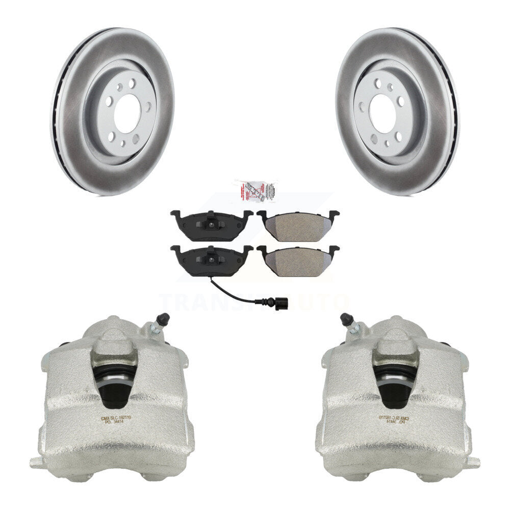 Transit Auto KCG-100021N Disc Brake Kit for 1998-2010 Volkswagen Golf City, Volkswagen Jetta City, Volkswagen Beetle & more - Front product image