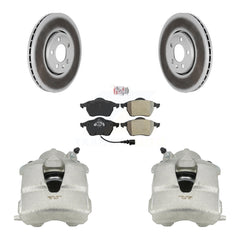 Transit Auto KCG-100022N Disc Brake Kit for 2000-2005 Volkswagen Jetta, Volkswagen Beetle, Volkswagen Golf - Front product image