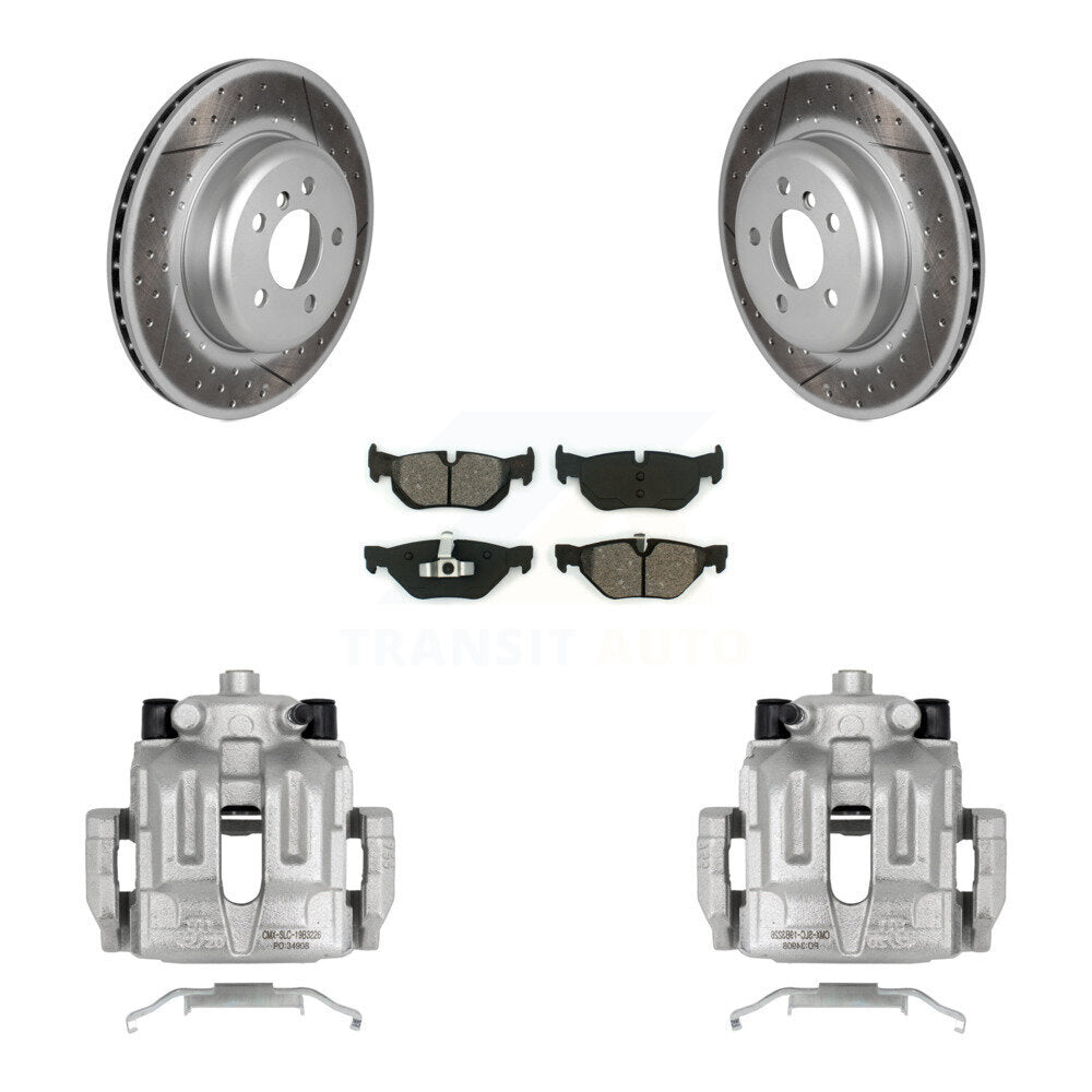 Transit Auto KCG-100023S Disc Brake Kit for 2013 BMW 328i xDrive - Rear product image