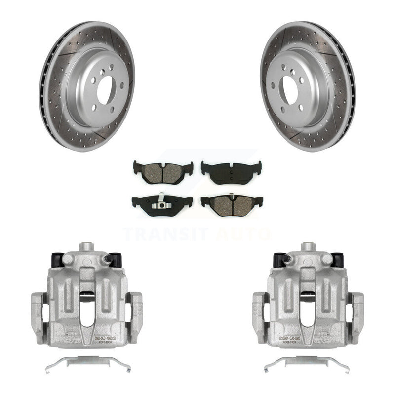 Transit Auto KCG-100023S Disc Brake Kit for 2013 BMW 328i xDrive - Rear product image