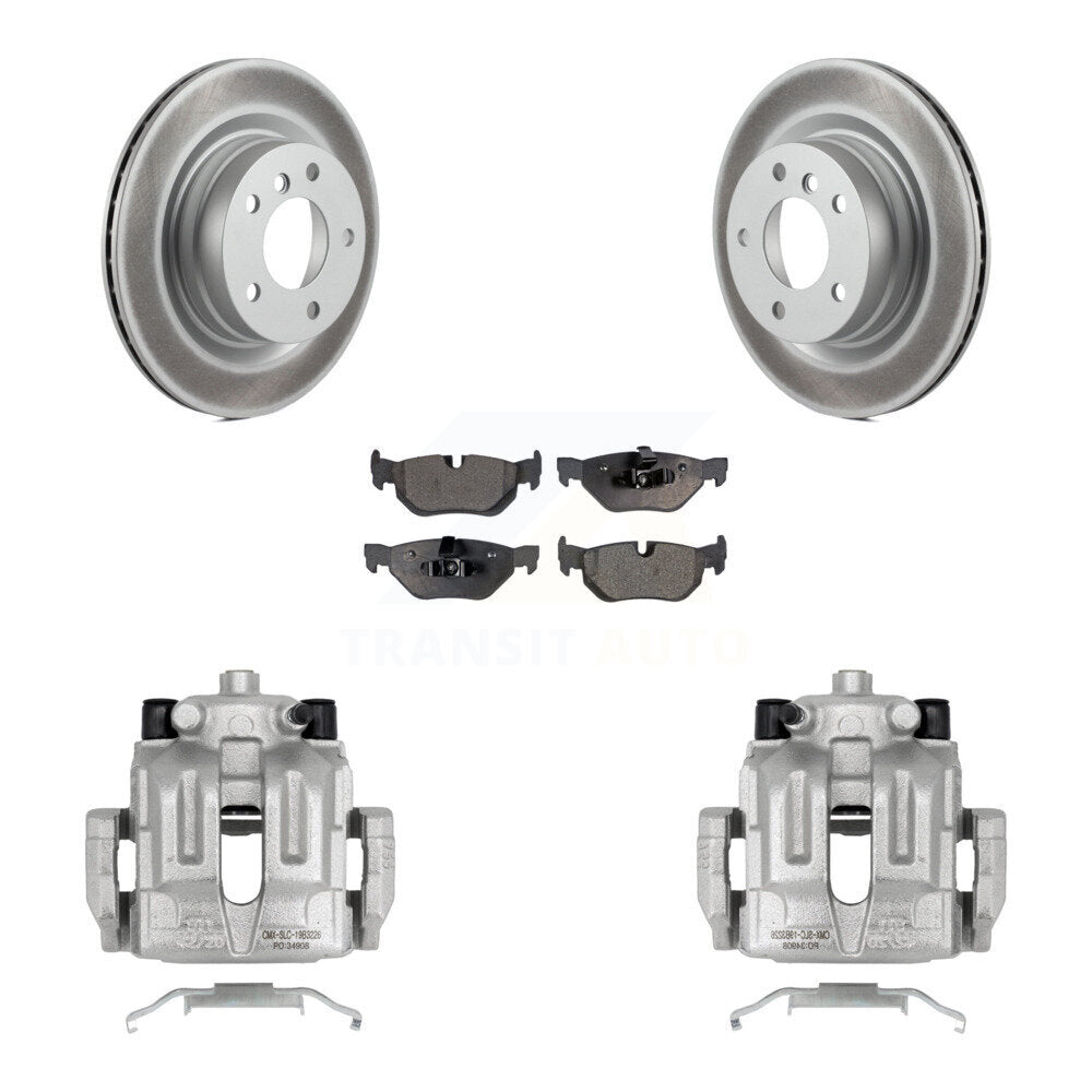 Transit Auto KCG-100023T Disc Brake Kit for 2006-2013 BMW 328i, BMW 323i, BMW 325i - Rear product image
