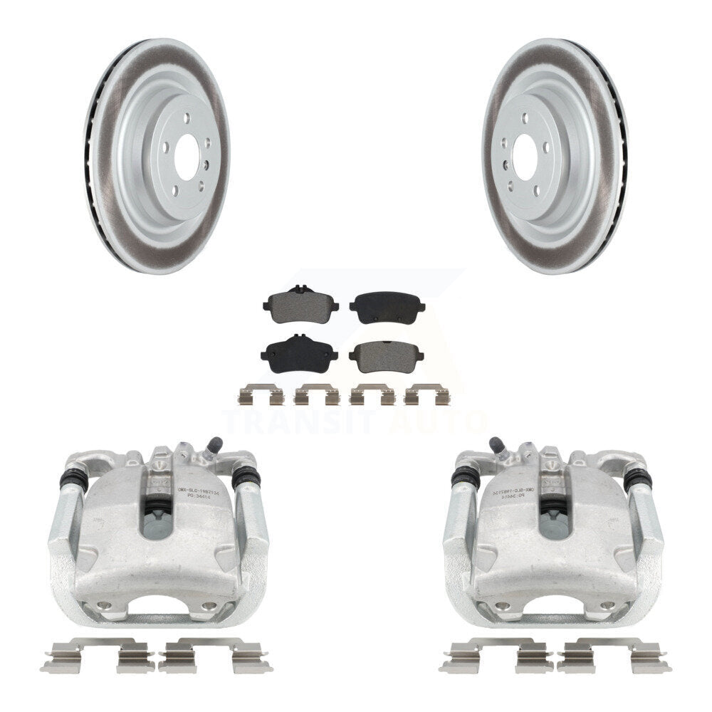Transit Auto KCG-100024S Disc Brake Kit for 2014-2019 Mercedes-Benz GLS550, Mercedes-Benz GL450, Mercedes-Benz GL550 & more - Rear product image