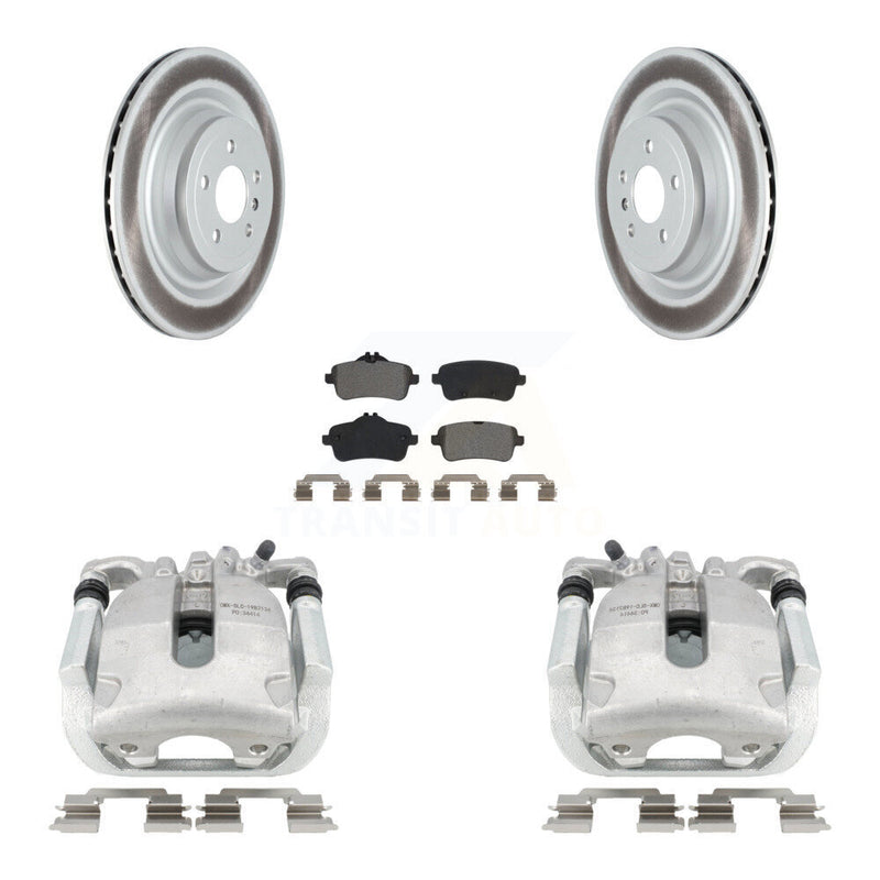 Transit Auto KCG-100024S Disc Brake Kit for 2014-2019 Mercedes-Benz GLS550, Mercedes-Benz GL450, Mercedes-Benz GL550 & more - Rear product image