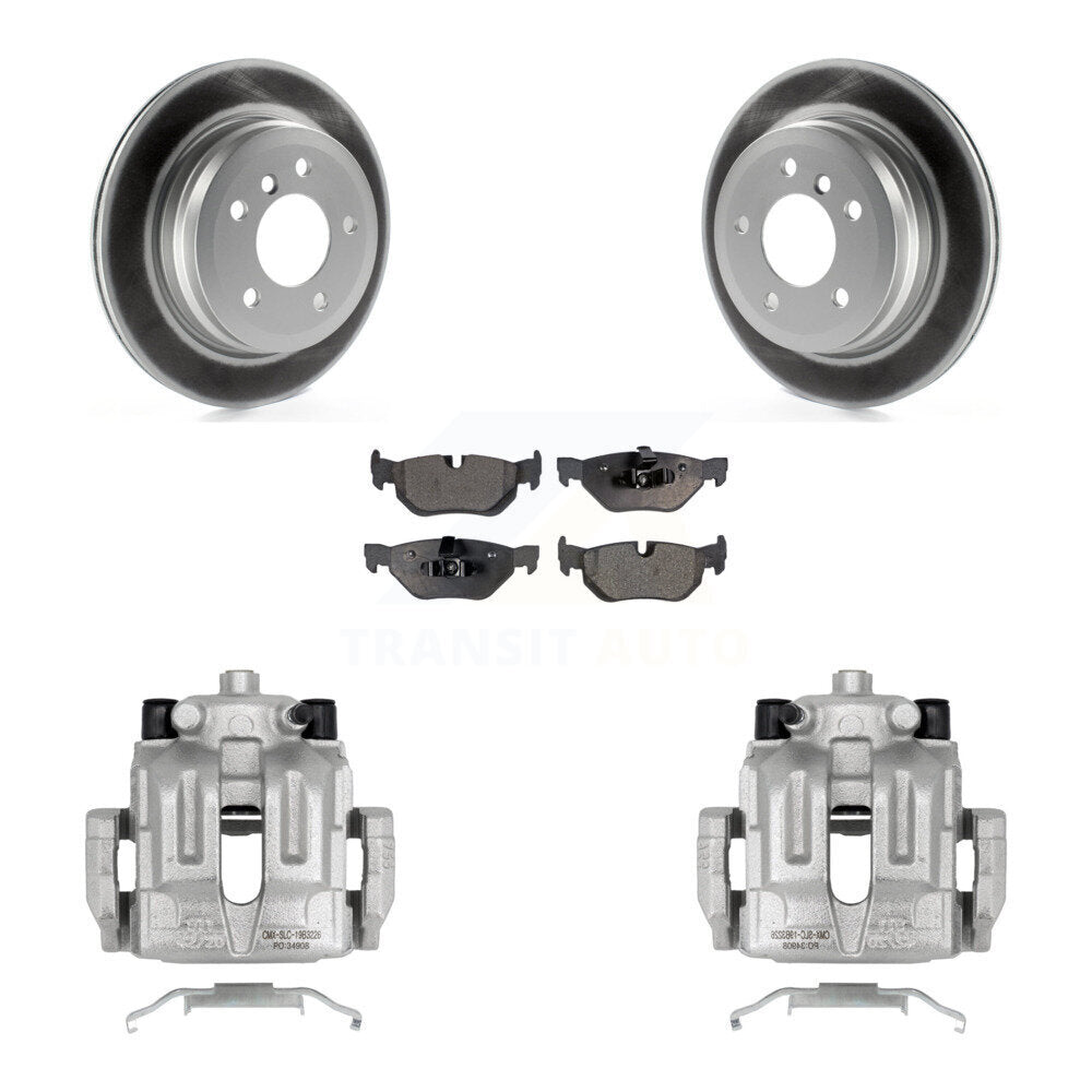 Transit Auto KCG-100024T Disc Brake Kit for 2006-2015 BMW X1, BMW 328i, BMW 328i xDrive & more - Rear product image