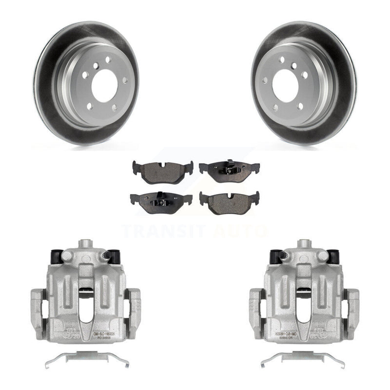 Transit Auto KCG-100024T Disc Brake Kit for 2006-2015 BMW X1, BMW 328i, BMW 328i xDrive & more - Rear product image