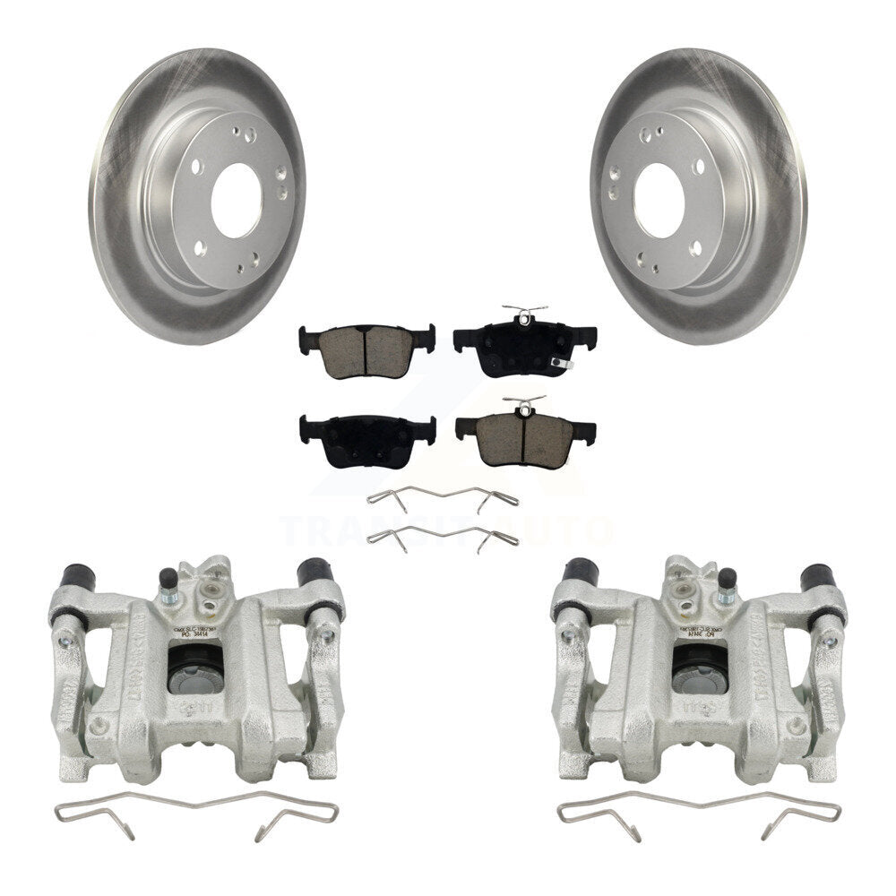 Transit Auto KCG-100025C Disc Brake Kit for 2019-2022 Honda Civic, Honda Insight - Rear product image