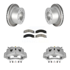 Transit Auto KCG-100025S Disc Brake Kit for 2011-2019 Chevrolet Silverado 3500 HD, GMC Sierra 3500 HD - Rear product image