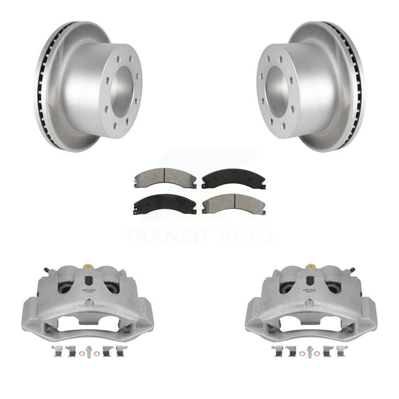 Transit Auto KCG-100025S Disc Brake Kit for 2011-2019 Chevrolet Silverado 3500 HD, GMC Sierra 3500 HD - Rear product image