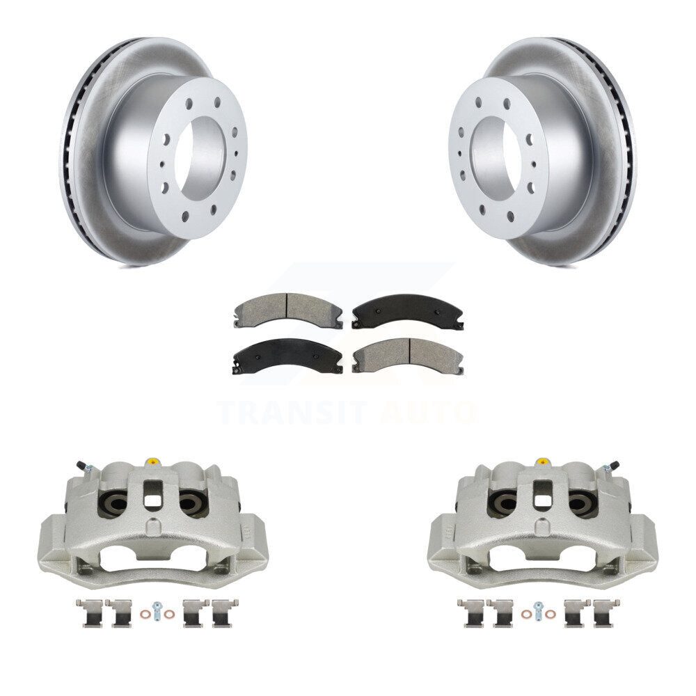 Transit Auto KCG-100026S Disc Brake Kit for 2011-2019 Chevrolet Suburban 3500 HD, Chevrolet Silverado 2500 HD, Chevrolet Silverado 3500 HD & more - Rear product image