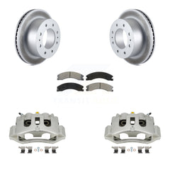 Transit Auto KCG-100026S Disc Brake Kit for 2011-2019 Chevrolet Suburban 3500 HD, Chevrolet Silverado 2500 HD, Chevrolet Silverado 3500 HD & more - Rear product image