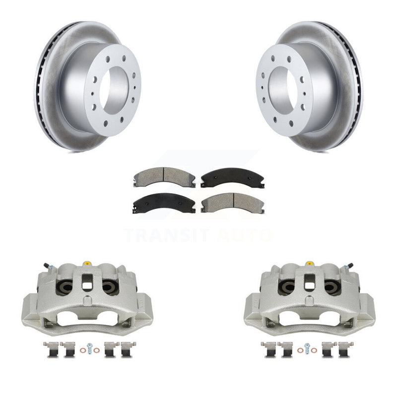 Transit Auto KCG-100026S Disc Brake Kit for 2011-2019 Chevrolet Suburban 3500 HD, Chevrolet Silverado 2500 HD, Chevrolet Silverado 3500 HD & more - Rear product image