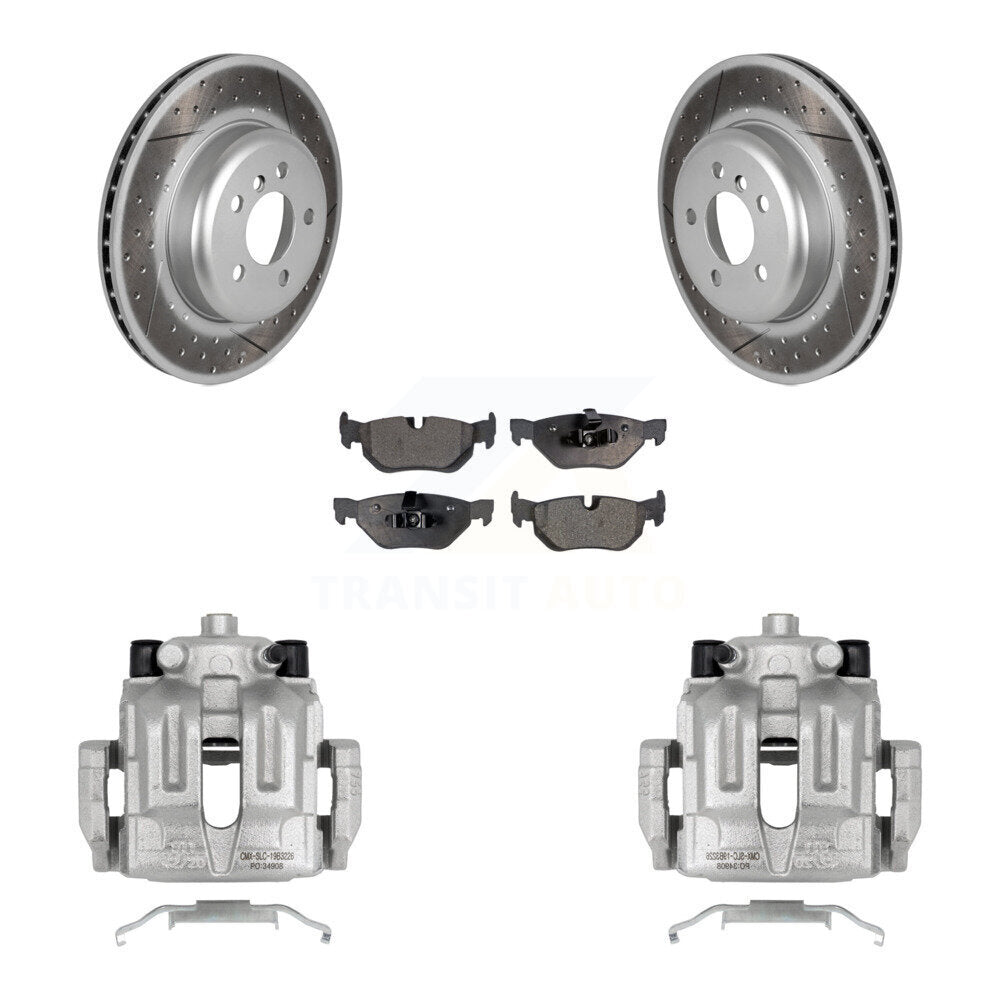 Transit Auto KCG-100027P Disc Brake Kit for 2013 BMW 328i xDrive - Rear product image
