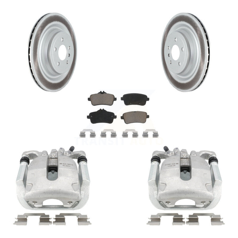 Transit Auto KCG-100028C Disc Brake Kit for 2014-2019 Mercedes-Benz GLS550, Mercedes-Benz GL450, Mercedes-Benz GL550 & more - Rear product image