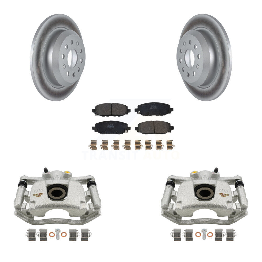 Transit Auto KCG-100028P Disc Brake Kit for 2018-2020 Jeep Wrangler - Rear product image