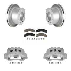 Transit Auto KCG-100029C Disc Brake Kit for 2011-2019 Chevrolet Silverado 3500 HD, GMC Sierra 3500 HD - Rear product image