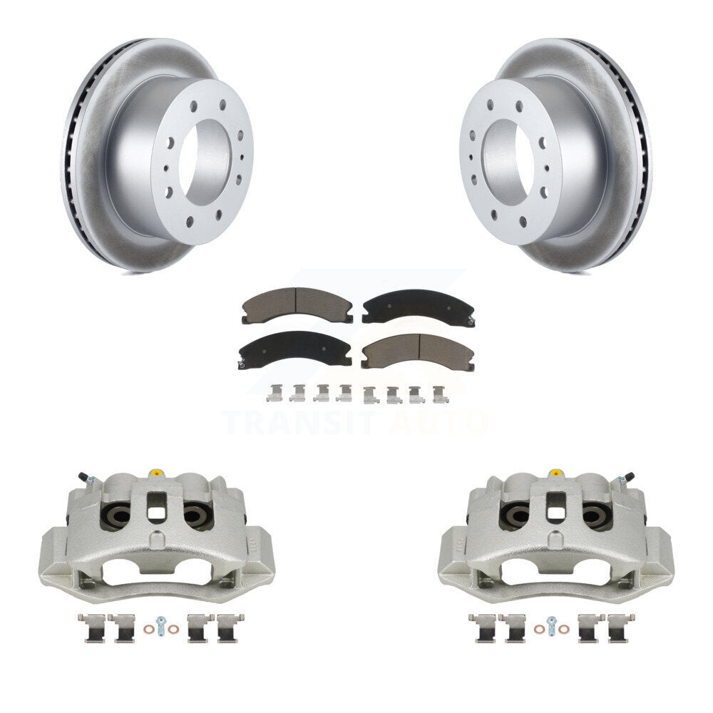 Transit Auto KCG-100030C Disc Brake Kit for 2011-2019 Chevrolet Suburban 3500 HD, Chevrolet Silverado 2500 HD, Chevrolet Silverado 3500 HD & more - Rear product image